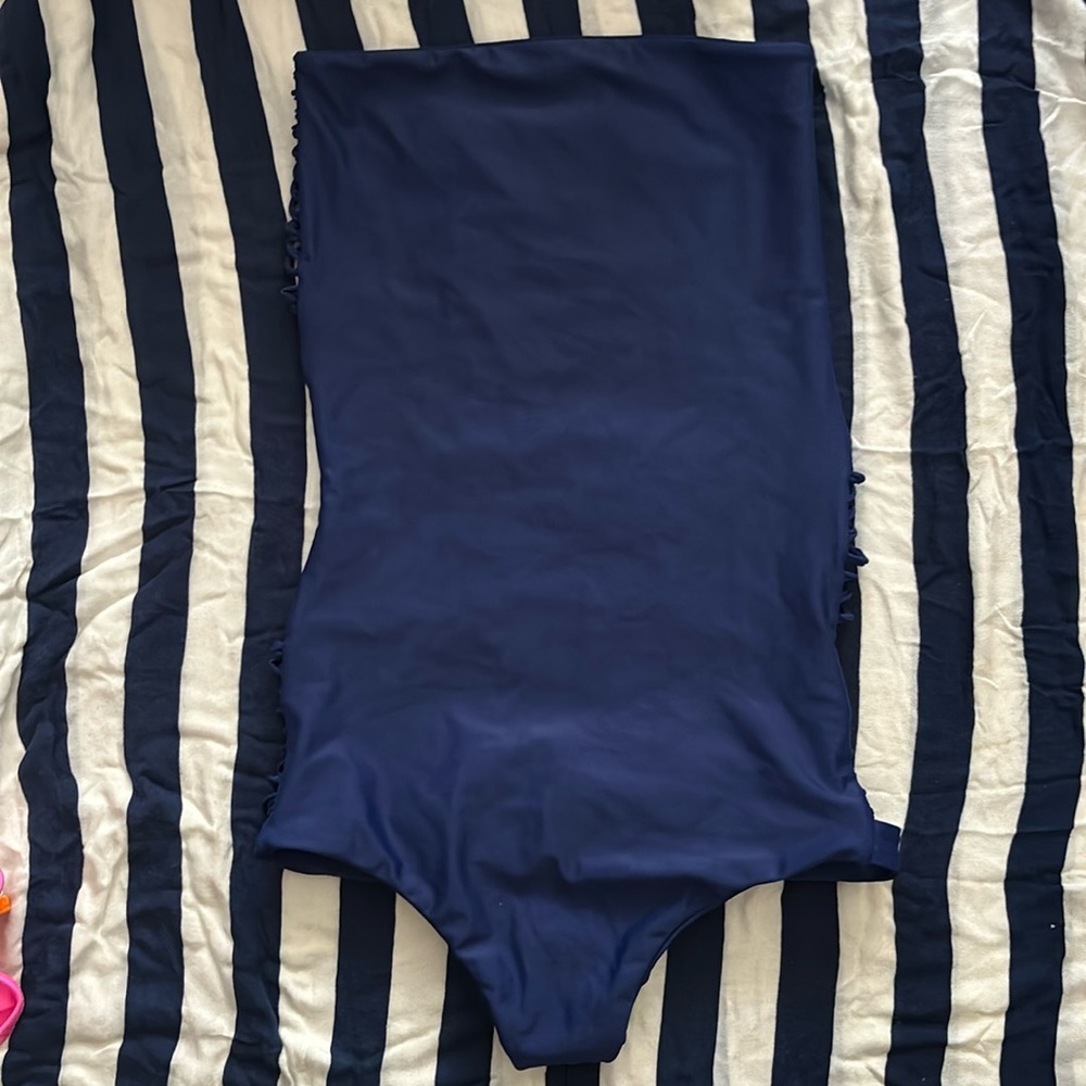 Mikoh Santorini one piece in Deep Blue